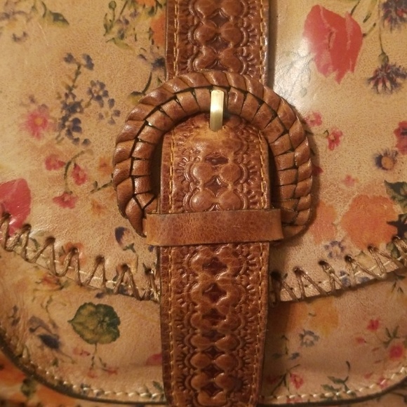 Patricia Nash flower print satchel NWT - Picture 3 of 7